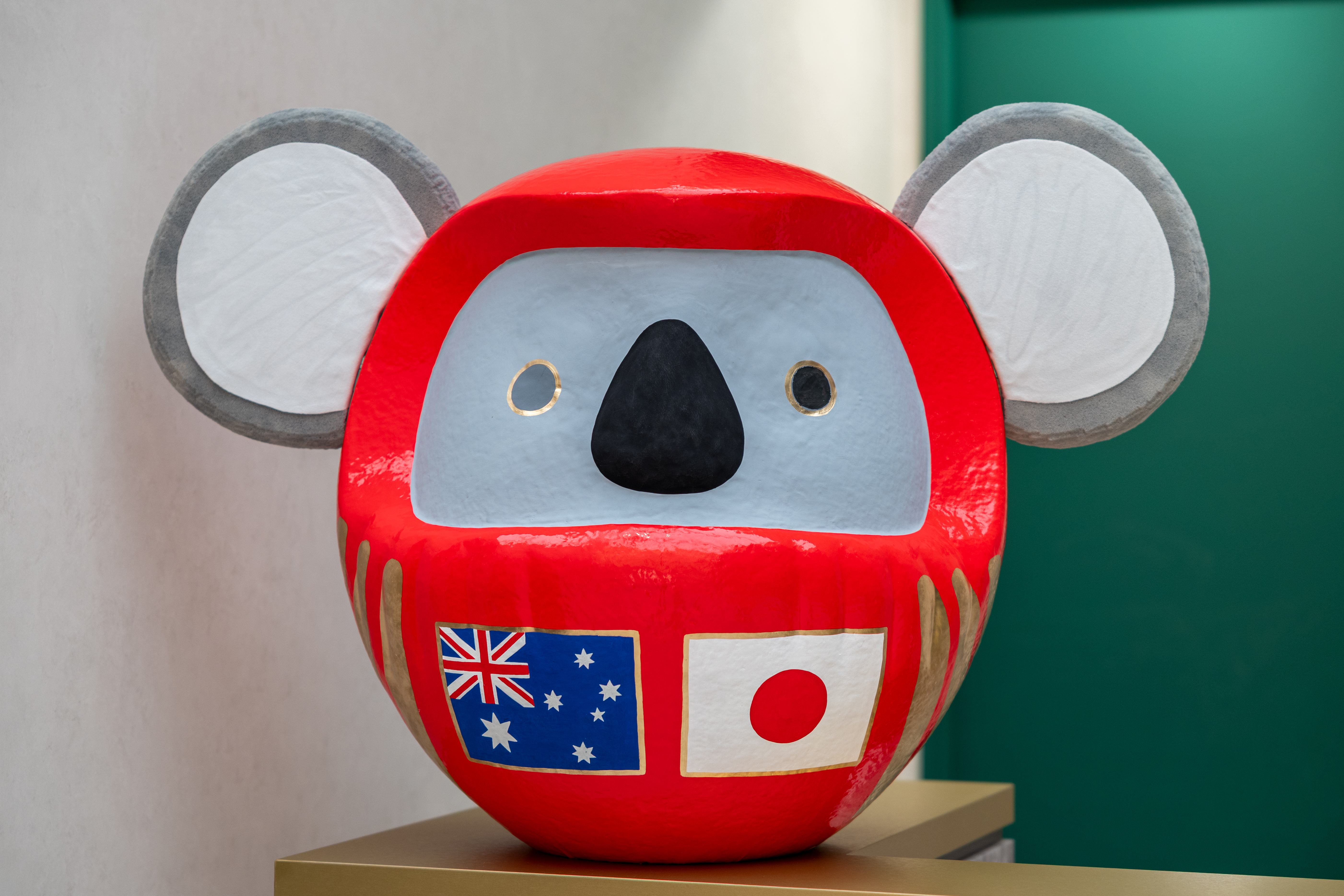 Koala Daruma at the Australia Pavilion
