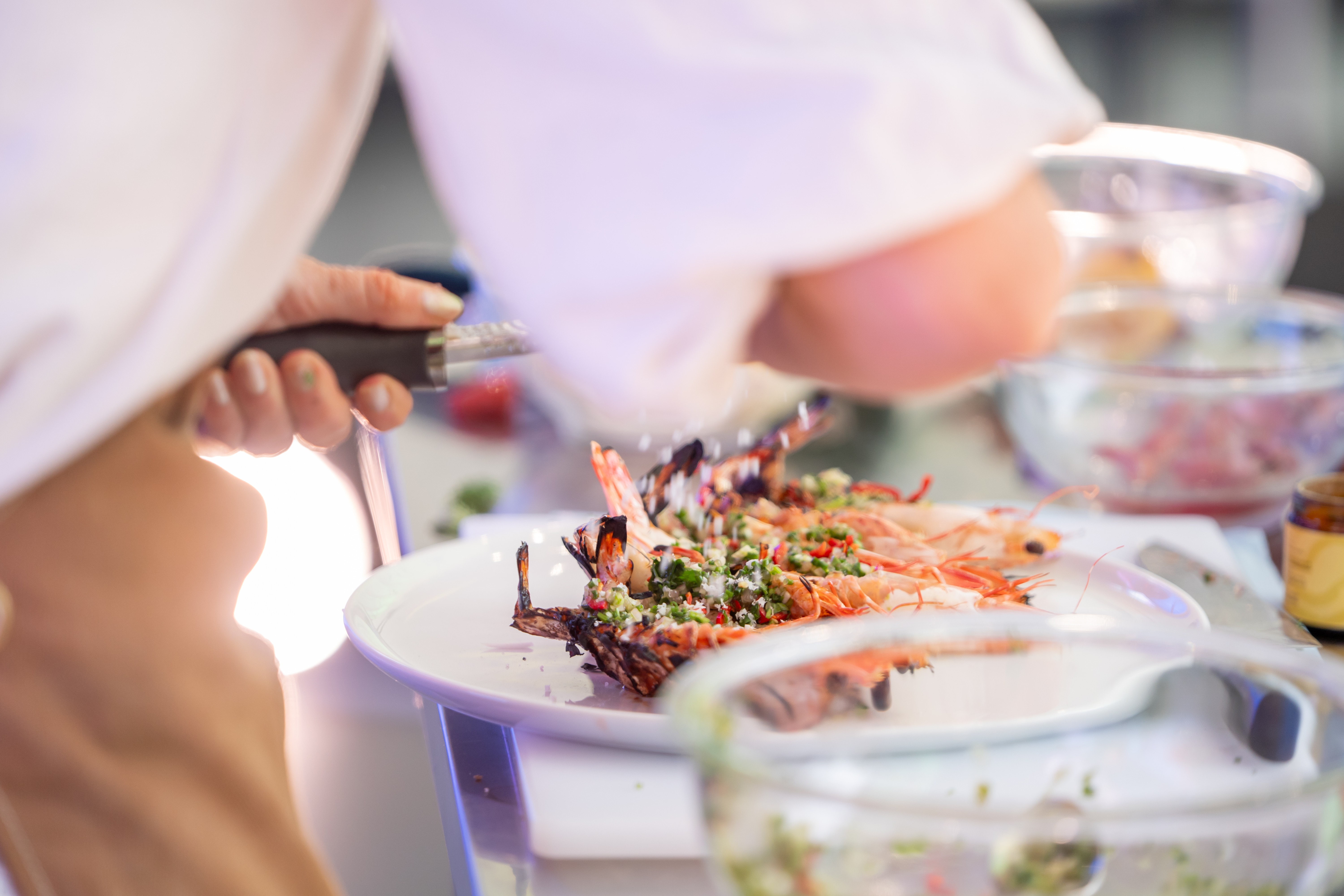 Mindy Woods cooking demonstration at the Australia Pavilion, World Expo 2025 Osaka