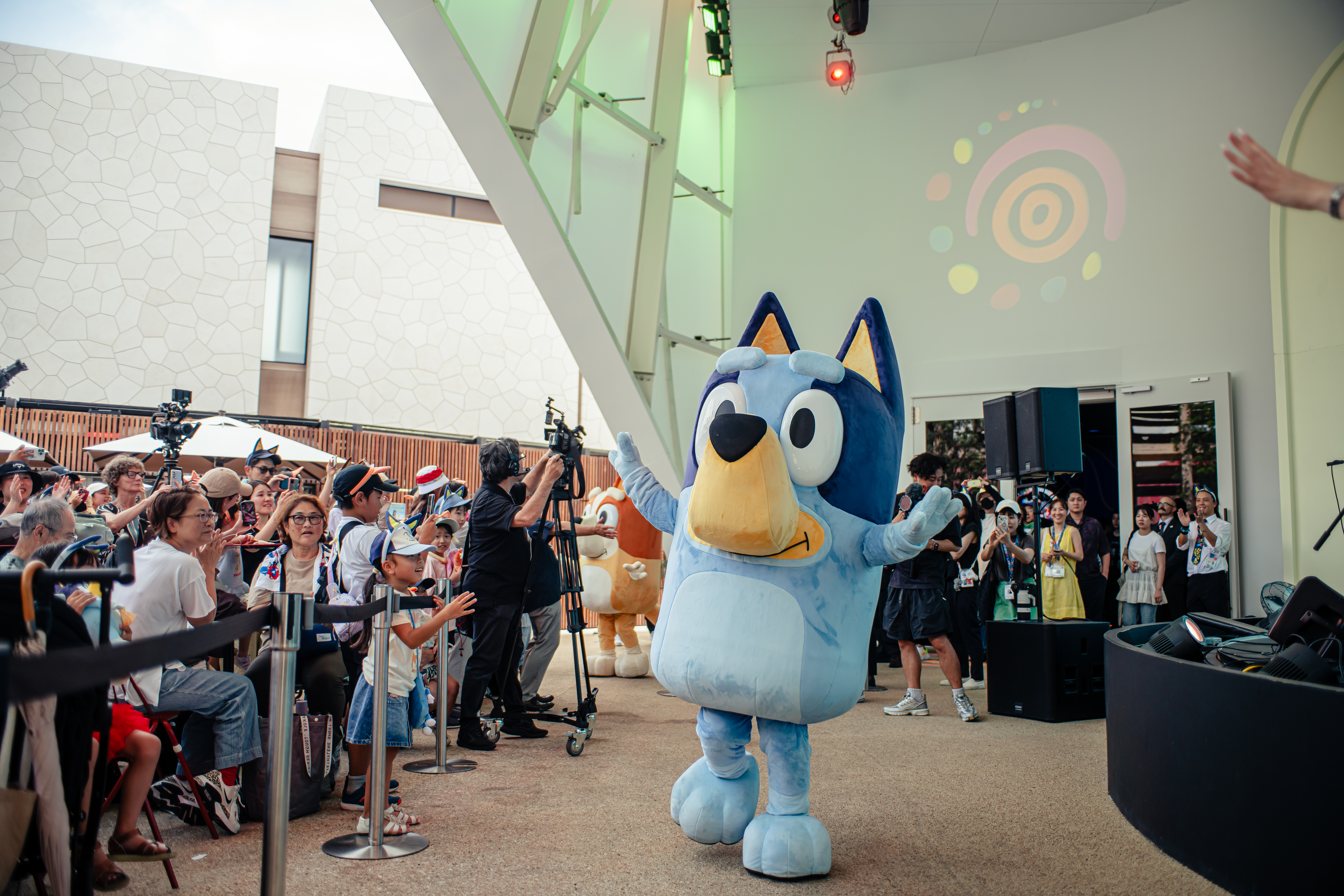 Bluey at the pavilion
